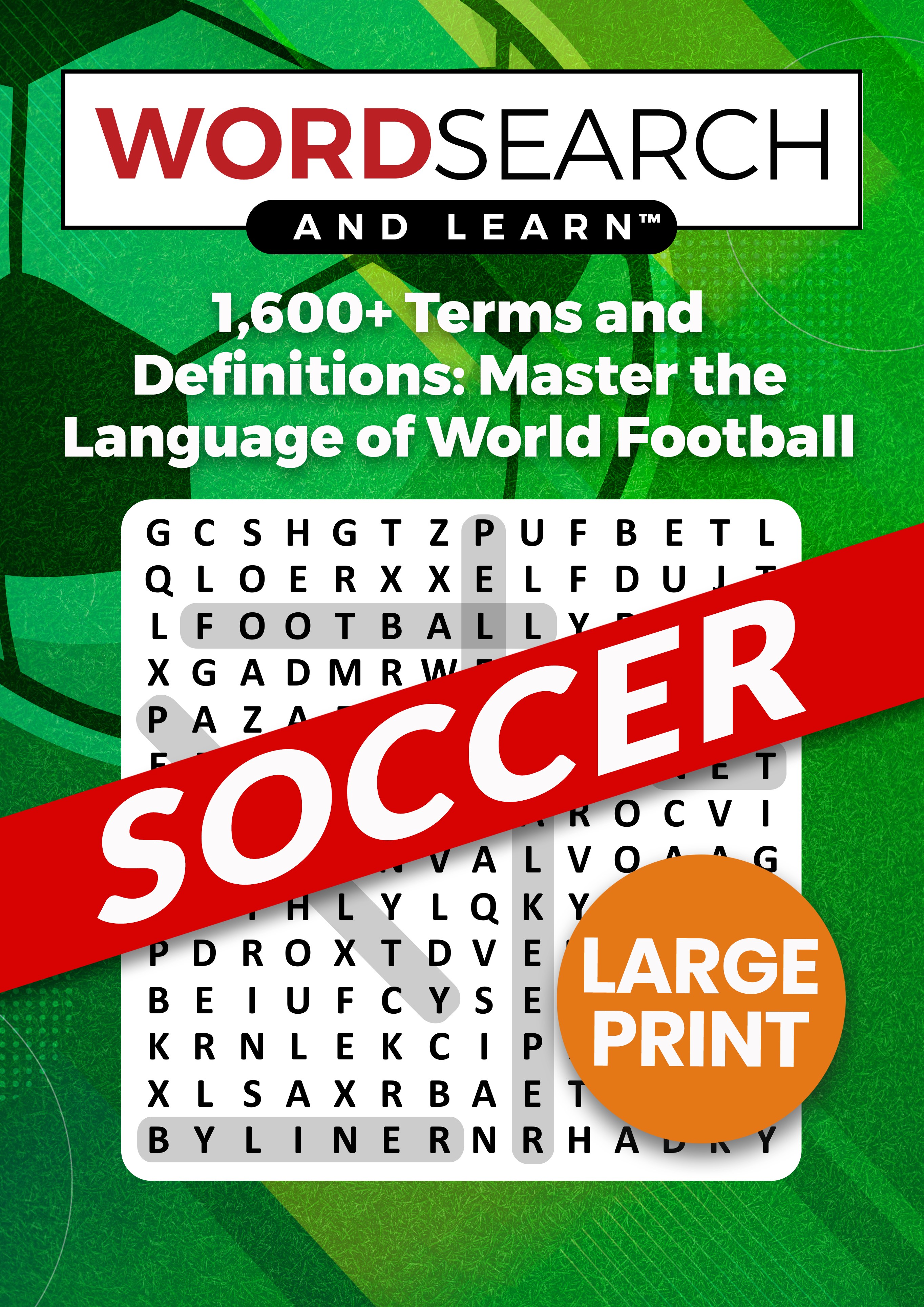 Word Search and Learn: Soccer